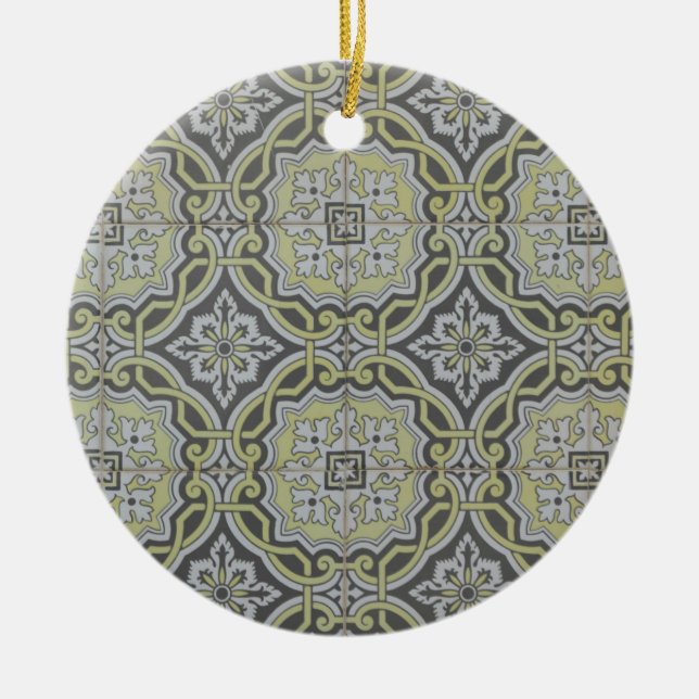 Vintage Julgransprydnad Keramik (Framsidan)