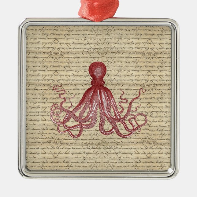 Vintage Julgransprydnad Metall (Framsidan)