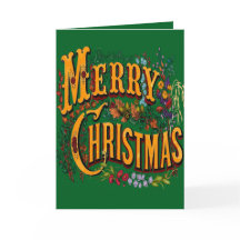 Vintage julhälsning glad jul firande gratulationer