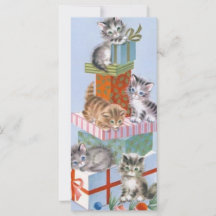 Vintage julkittens på Julklapp