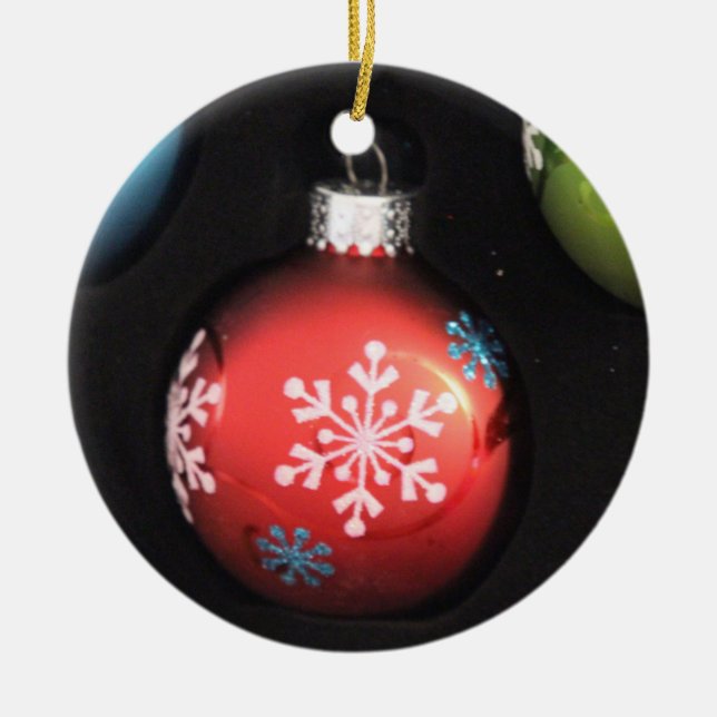 Vintage julklampa, ornament (Framsidan)