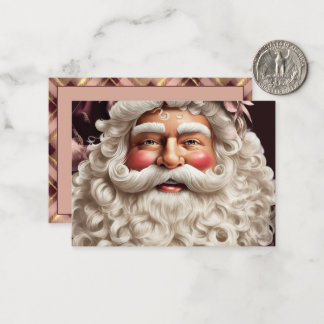 Vintage Julklapp jul Anteckningskort