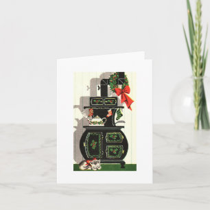 Vintage-julklapp Kort