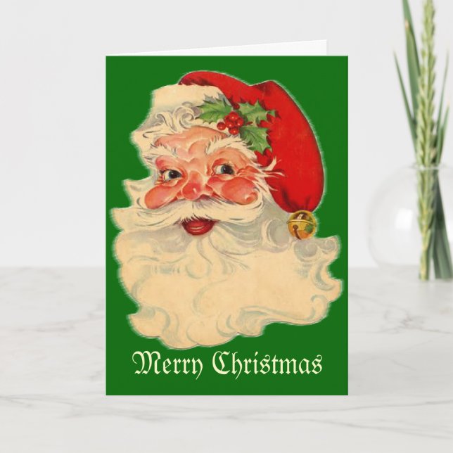 Vintage julkort 1950 helgkort (Framsida)