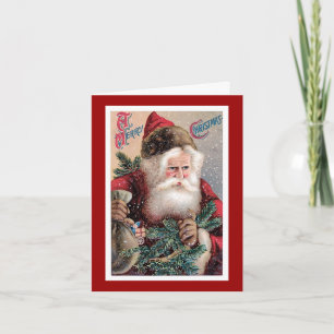 Vintage julkort - God Jul Helgkort