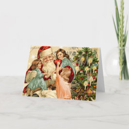 Vintage julkort helgkort