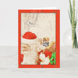 Vintage julkort helgkort