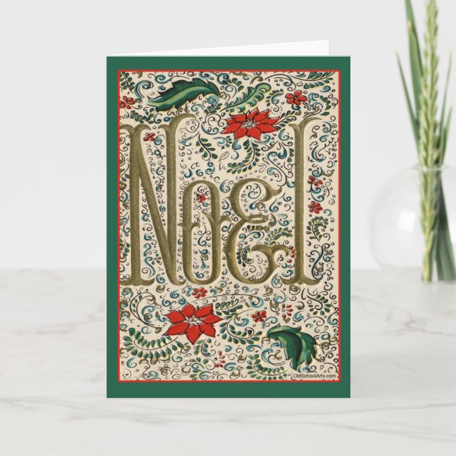 Vintage-julkort Helgkort (Framsida)