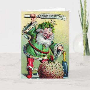 Vintage-julkort Helgkort