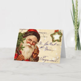 Vintage julkort helgkort