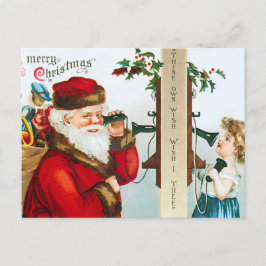 Vintage julkort: Klassiskt Helgdag Helg Vykort