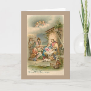 Vintage - julkort kort
