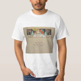 Vintage julkort t shirt