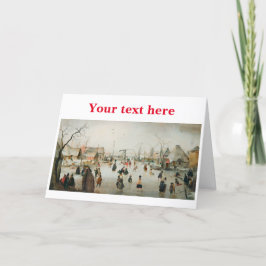 Vintage julkort tack kort