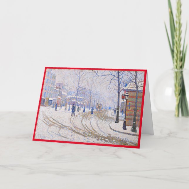 Vintage julkort tack kort (Framsida)