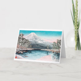 Vintage julkort tack kort