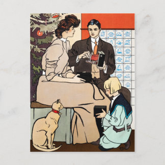 Vintage julkort vykort