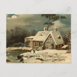 Vintage julkort vykort