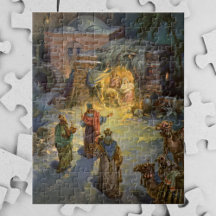 Vintage-julkreativitet med besökande magi