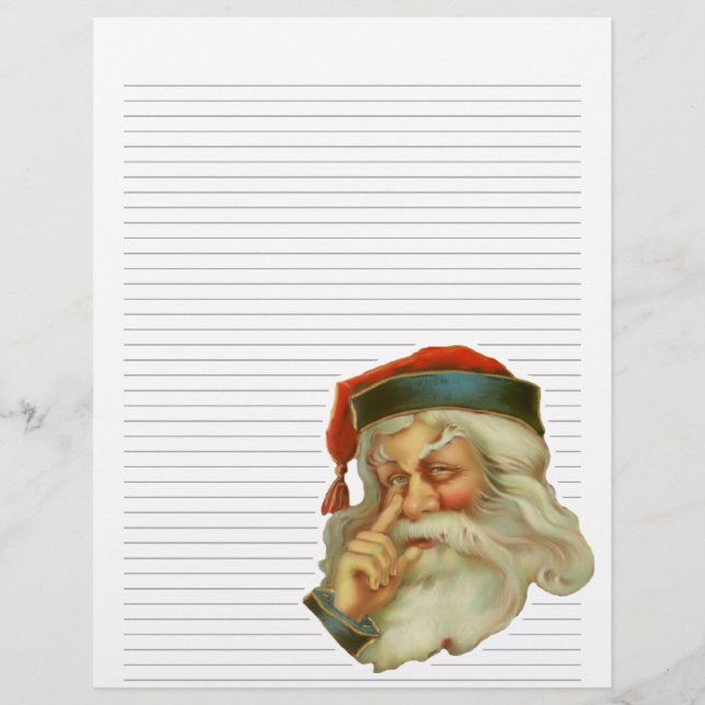 Vintage Jullinne Letterhead Stationery (Framsida)