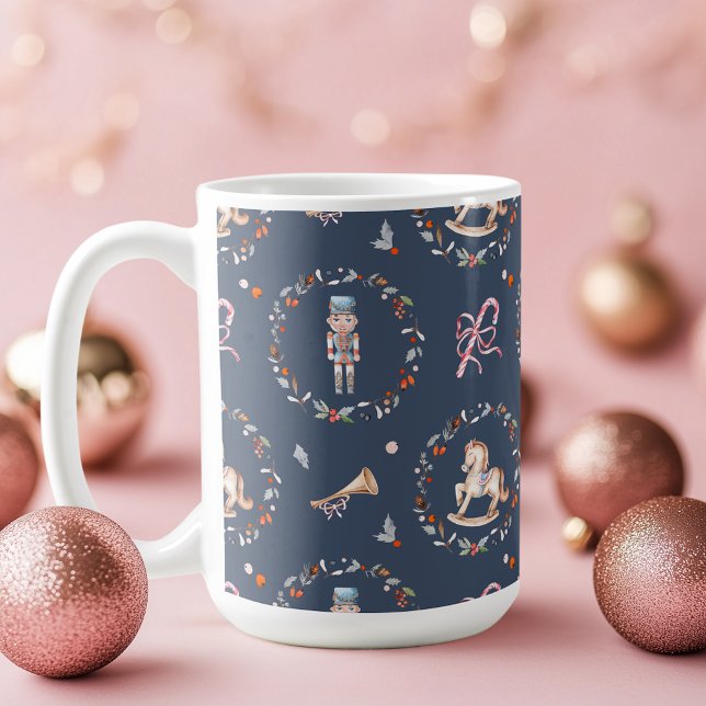 Vintage julmugg med leksoldat kaffemugg (Skapare uppladdad)