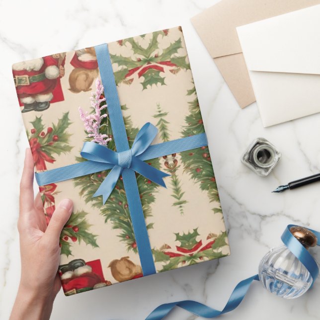 Vintage julpapper (Gifting)