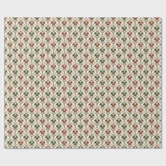 Vintage julpappor med Santa som fotbollsspelare Presentpapper