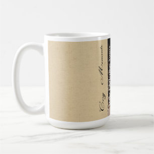 Vintage julpersonlig mugg