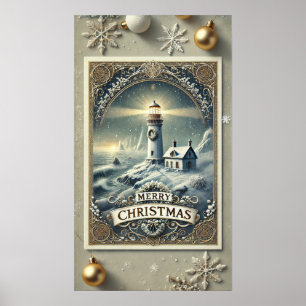 Vintage-julPoster Poster