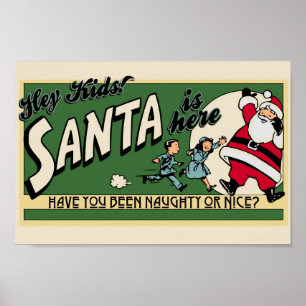 Vintage-julPoster Poster