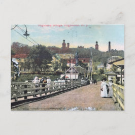 vintage julpostkort från New Jersey Helg Vykort