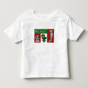 Vintage-julprydnader T-shirt