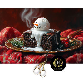 Vintage julscene Brownie Decoupage