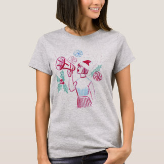 Vintage julstötta t shirt