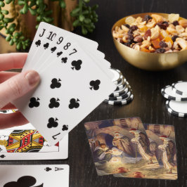 Vintage-jultomhet, 3 Shepherds och Jesus Casinokort