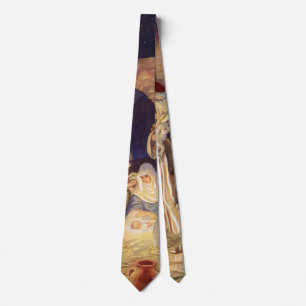 Vintage-jultomhet, 3 Shepherds och Jesus Slips