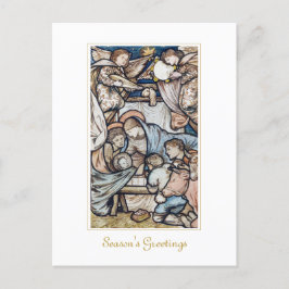 Vintage jultomhet vykort