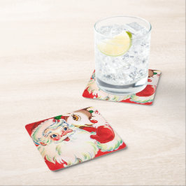 Vintage jultomren party underlägg papper kvadrat