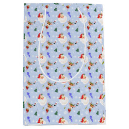 Vintage jultomte och renjul