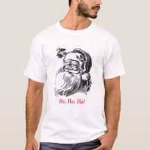 Vintage Jultomten Black White Red-jul