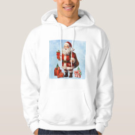 Vintage Jultomten Hoodie