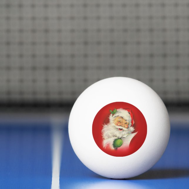 Vintage Jultomten jul Pingisboll (Netto)
