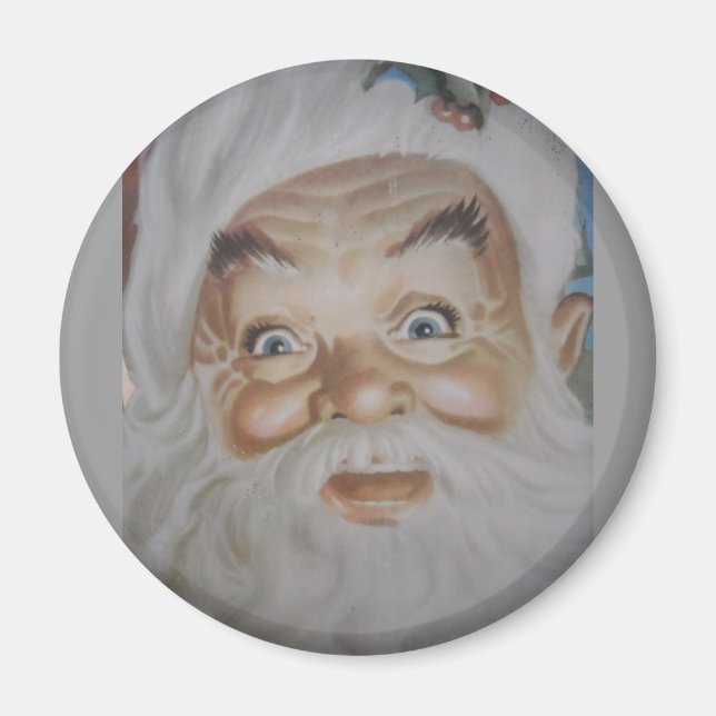 Vintage Jultomten Magnet (Framsidan)