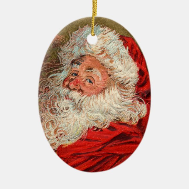 Vintage jultomten Ornament (Framsidan)