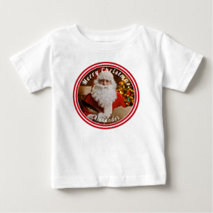 Vintage Jultomten skriver Julgran T Shirt
