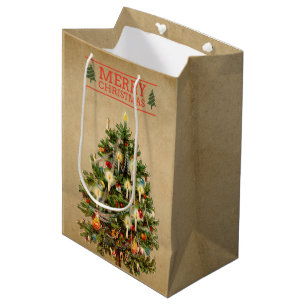 Vintage julTree Gift-tagg