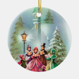 Vintage julvaktmästare träd ornament