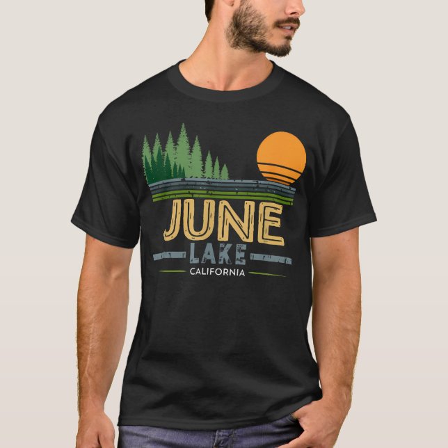 Vintage June Lake T Shirt (Framsida)