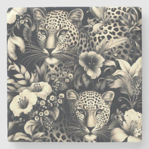 Vintage Jungle Jaguar Stenunderlägg