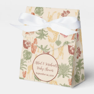 Vintage Jungle Safari Baby Shower Presentaskar